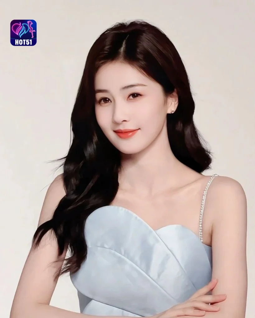 Gambar Cantik Bai Lu di Platform HOT51 