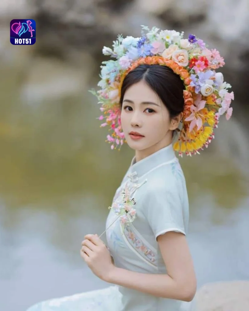 Gambar Cantik Bai Lu di Platform HOT51 yang Menawan 