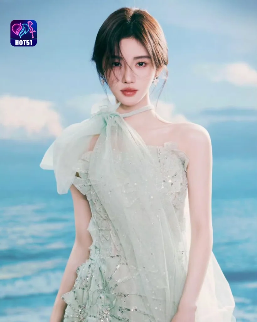 Gambar Cantik Ju Jingyi di Platform HOT51