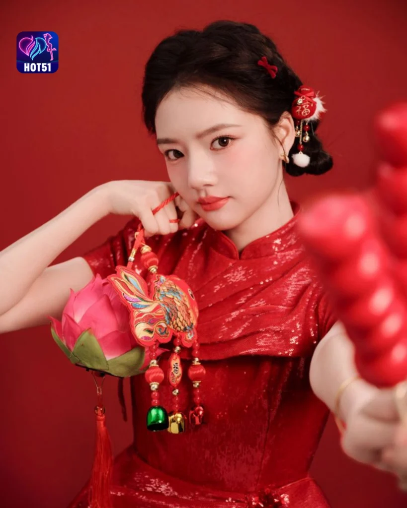 Gambar Cantik Ren Min di Platform HOT51 yang Memukau