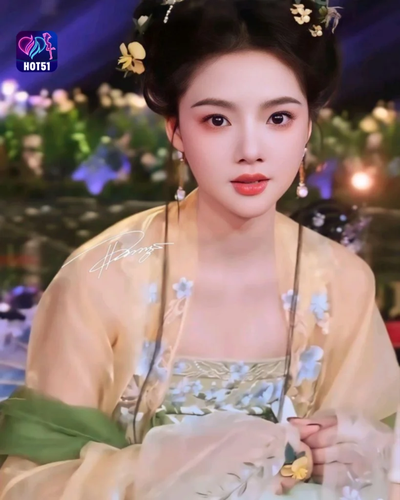 Gambar Cantik Ren Min di Platform HOT51 yang Memukau
