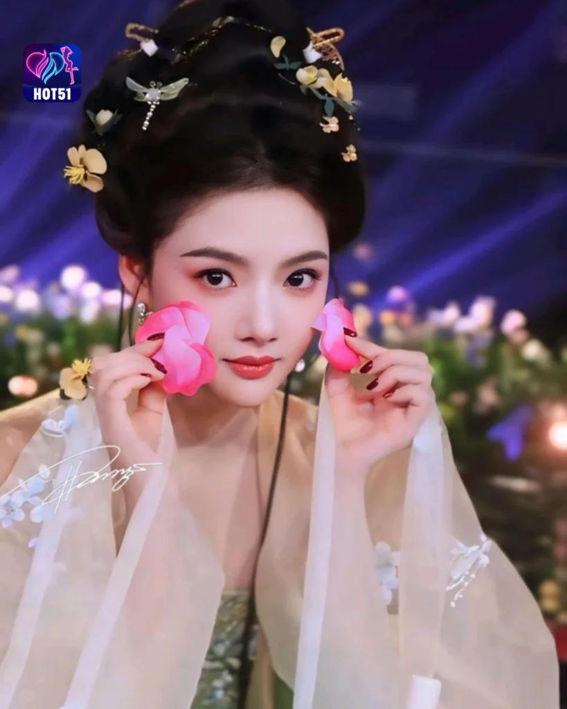 Gambar Cantik Ren Min di Platform HOT51 yang Memukau