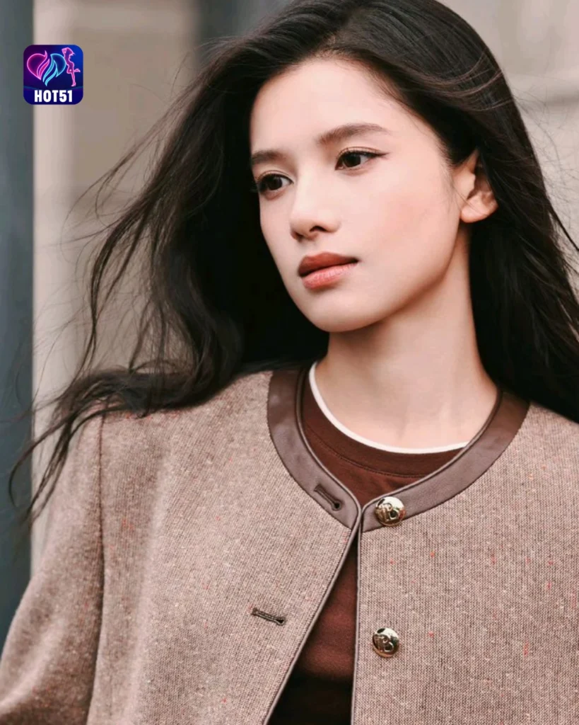 Gambar Cantik Zhang Jingyi di Platform HOT51 