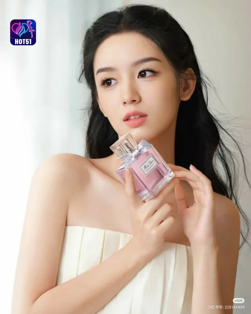 Gambar Cantik Zhou Ye di Platform HOT51