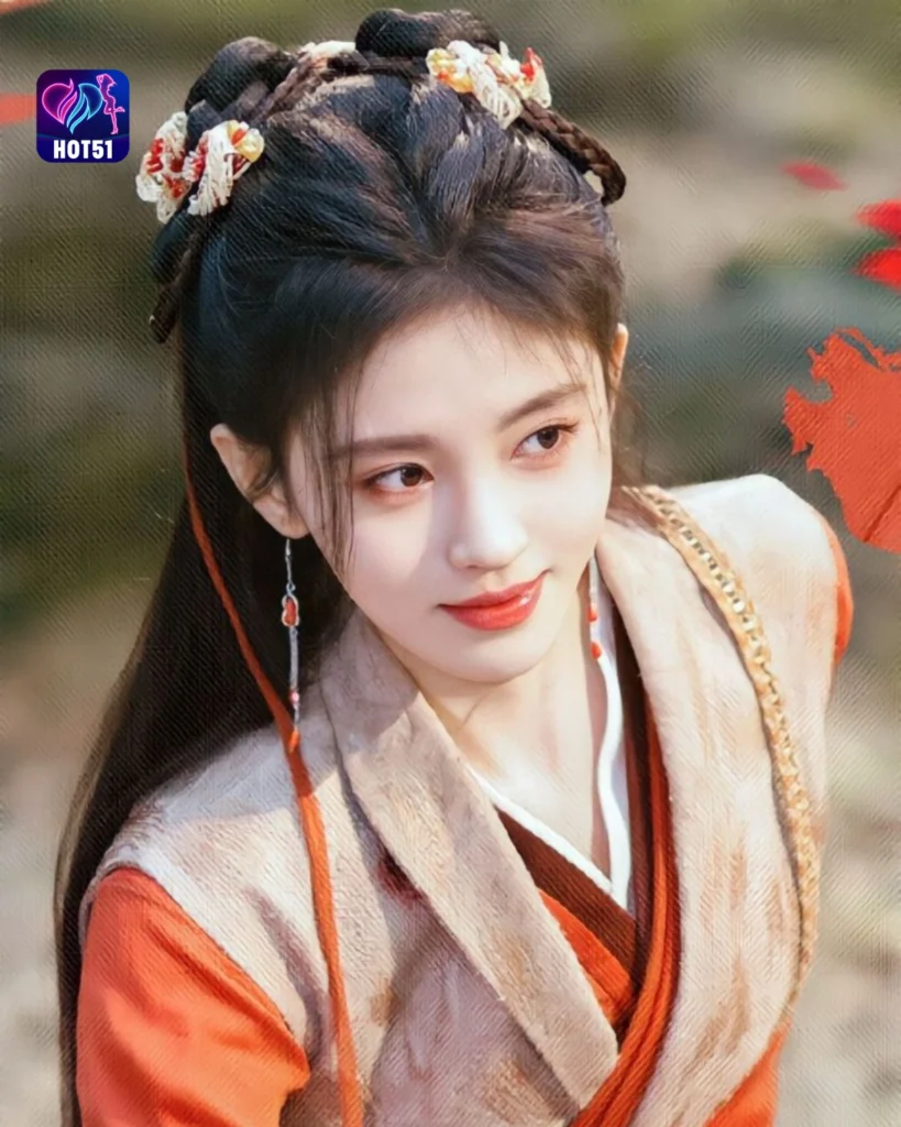  Ju Jingyi’s Beautiful Photos on HOT51 Platform
