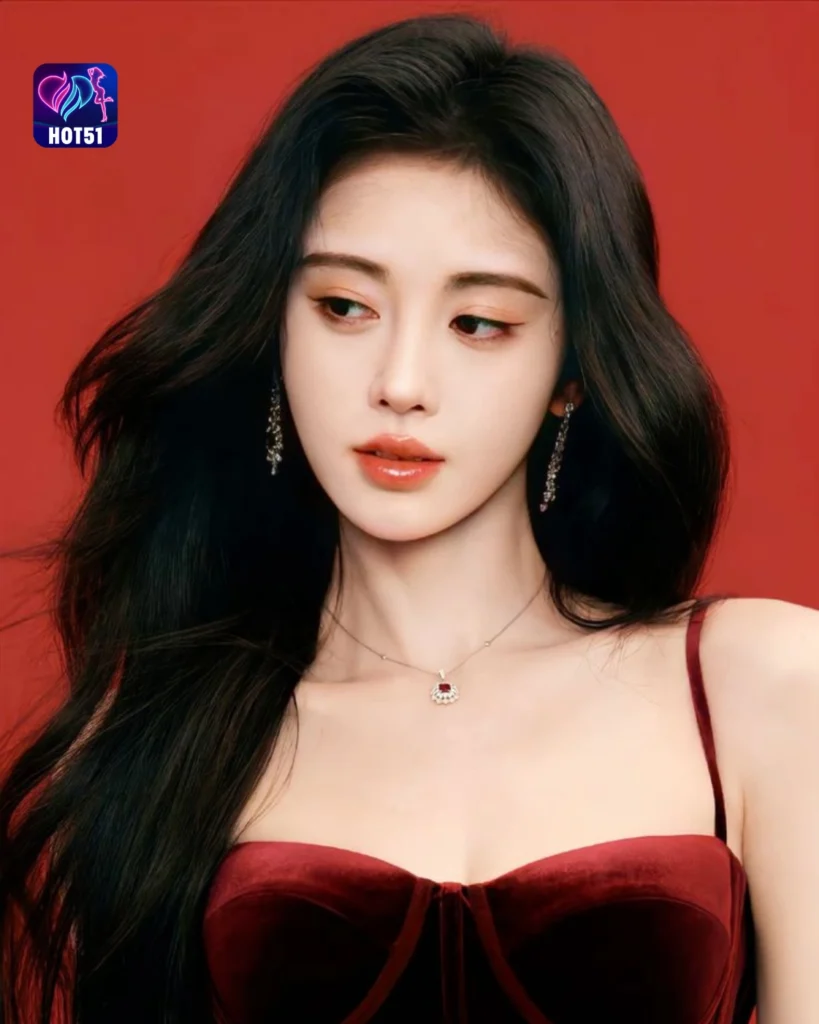  Stunning Ju Jingyi Photos on HOT51 Live Platform