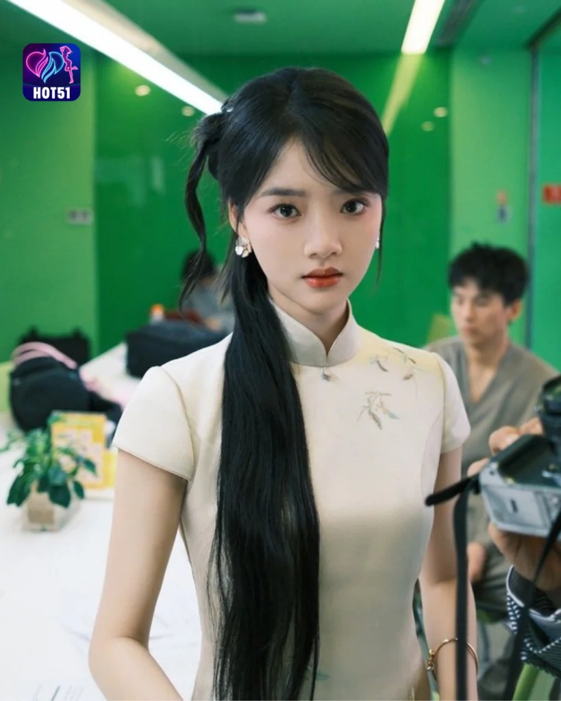  Stunning Ren Min Photos Shine on HOT51 Platform