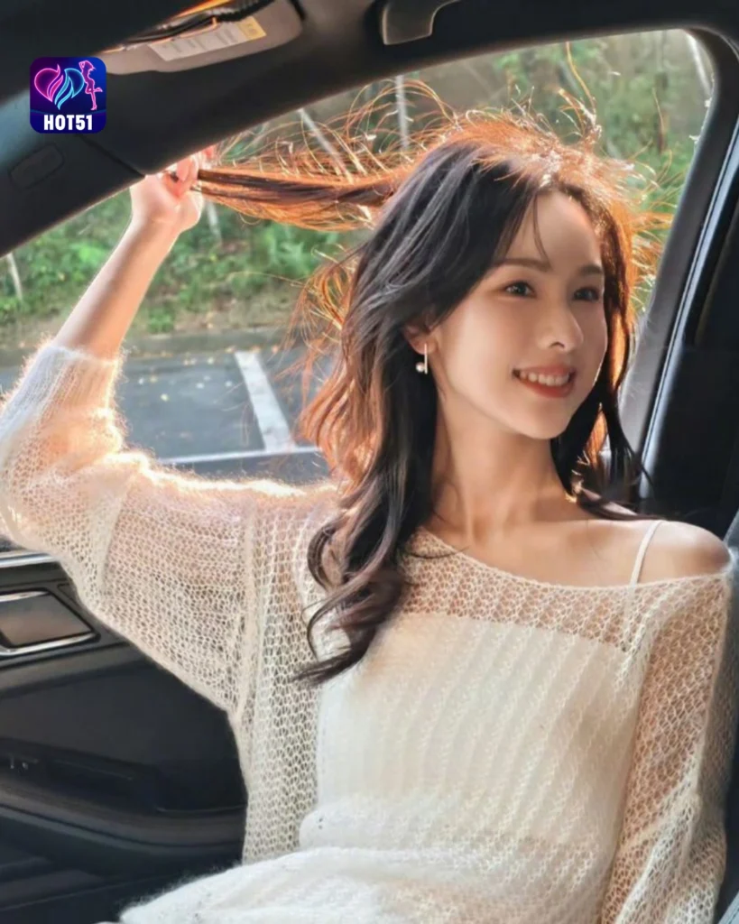 Foto Cantik Chen Duling di Platform HOT51