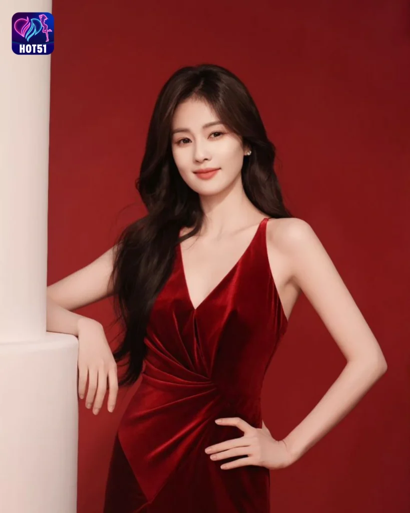 Beautiful Stunning Foto Menawan Bai Lu di Platform HOT51 