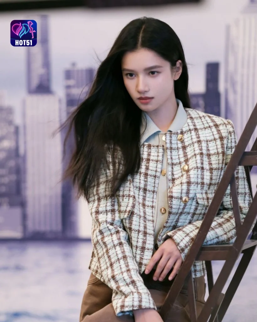 Beautiful Stunning Zhang Jingyi di Platform HOT51 