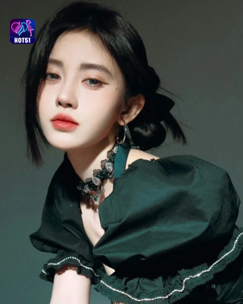  Foto Cantik Ju Jingyi di Platform HOT51 