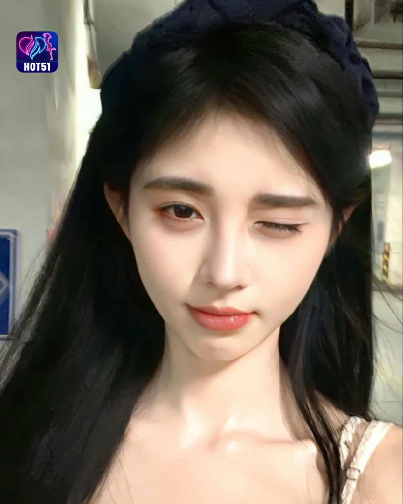 Foto Cantik Ju Jingyi di Platform HOT51