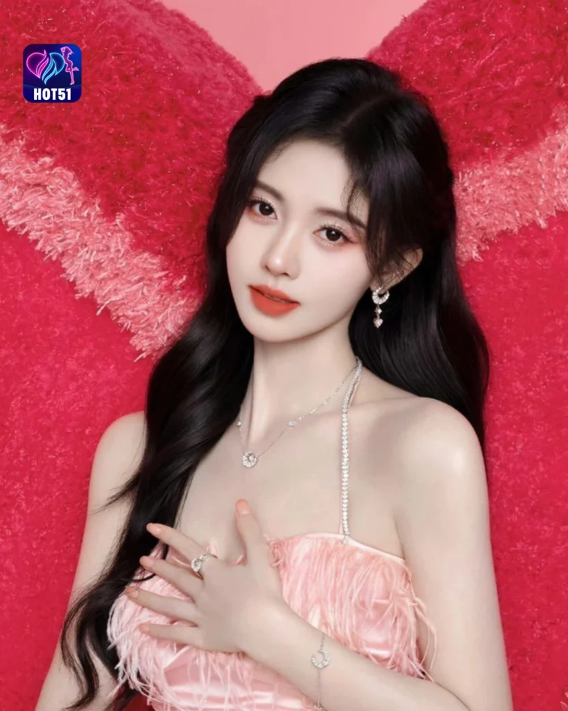 Foto Cantik Ju Jingyi di Platform HOT51