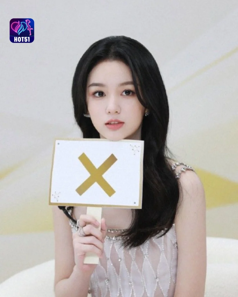  Foto Cantik Zhou Ye di Platform HOT51