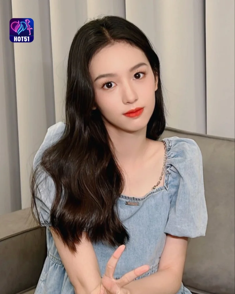  Foto Cantik Zhou Ye di Platform HOT51