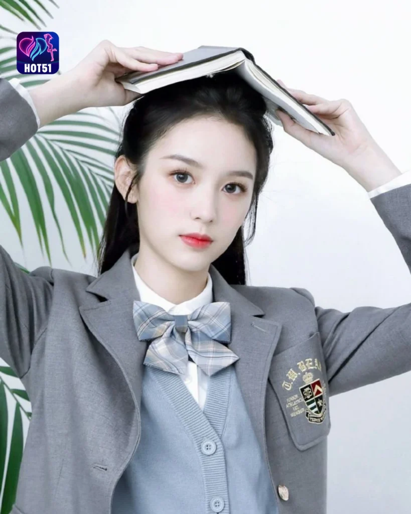  Foto Cantik Zhou Ye di Platform HOT51