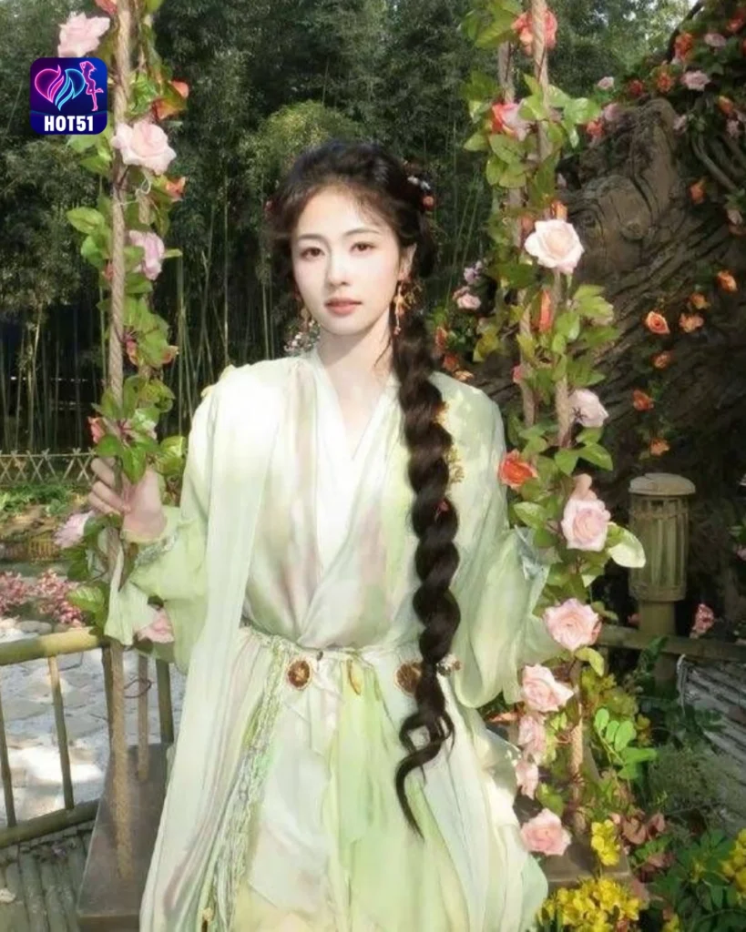 Gambar Cantik Bai Lu di Platform HOT51