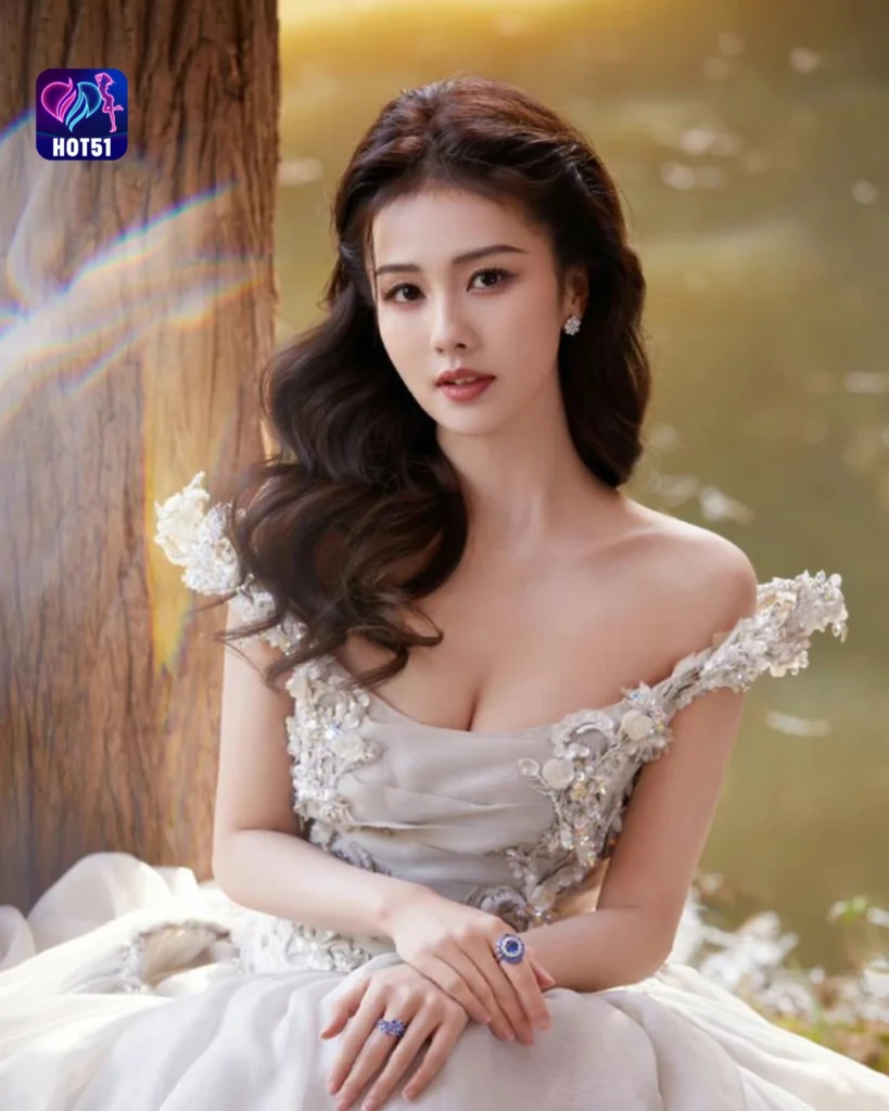 Gambar Cantik Bai Lu di Platform HOT51