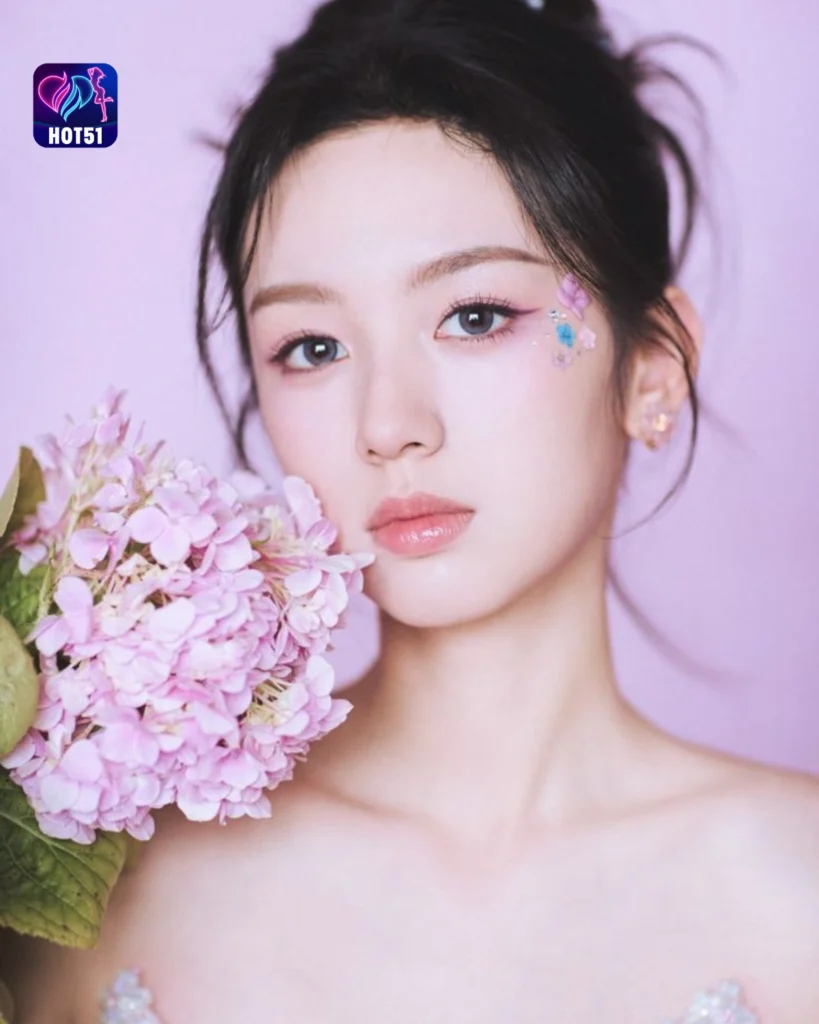  Gambar Cantik Zhou Ye di Platform HOT51