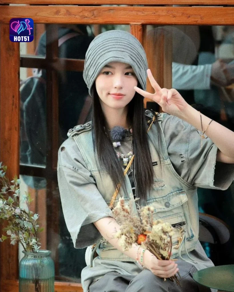 Gambar Cantik Zhou Ye di Platform HOT51