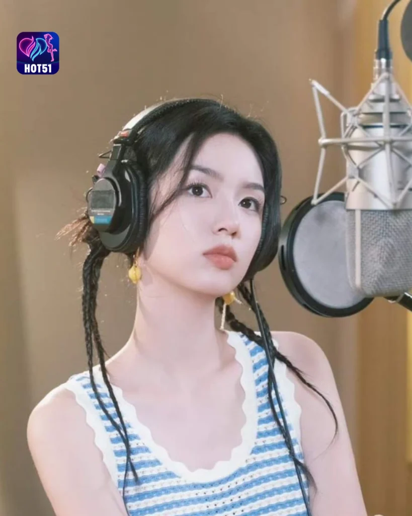 Gambar Cantik Zhou Ye di Platform HOT51 