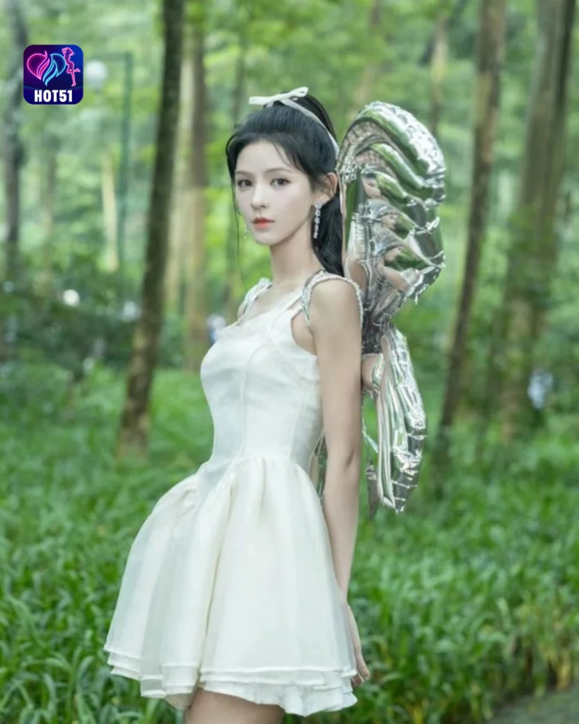"Explore beautiful Zhang Yuxi photos on HOT51 platform. Discover her charm and elegance through the HOT51 mod APK, your gateway to exclusive content."