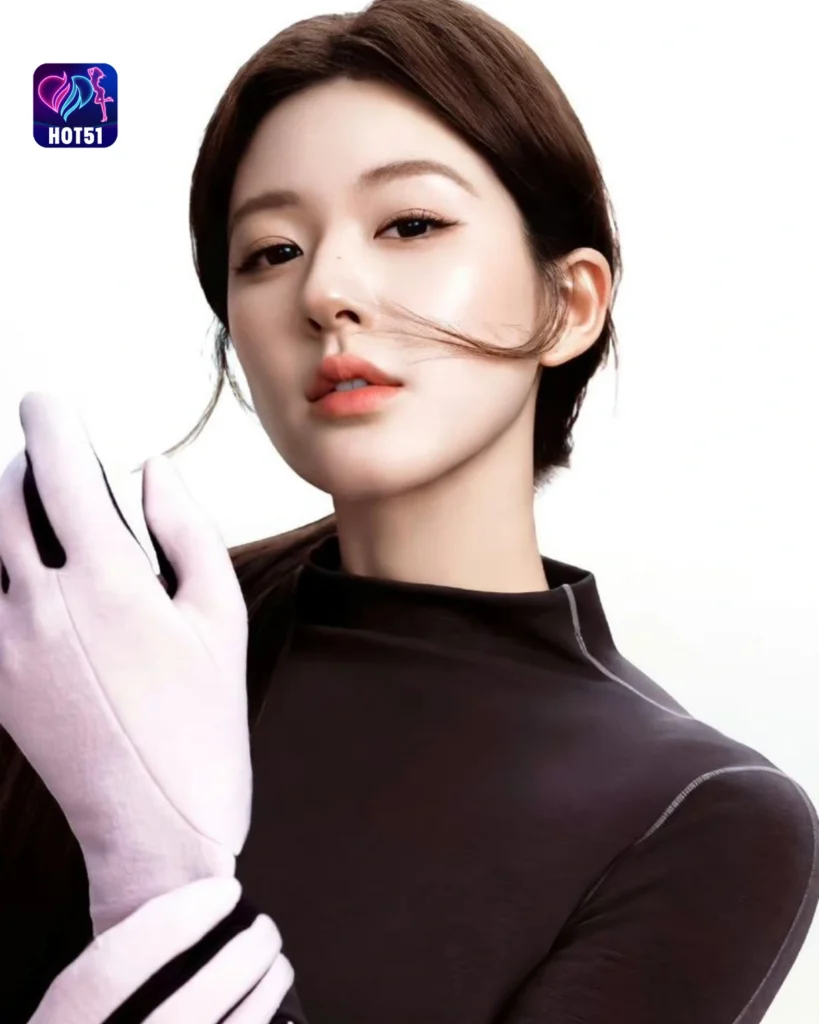 Zhao Lusi's Stunning Photos on HOT51 Platform