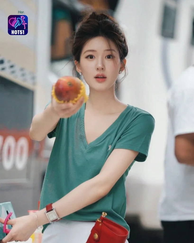  Zhao Lusi’s Stunning Photos on HOT51 Platform 