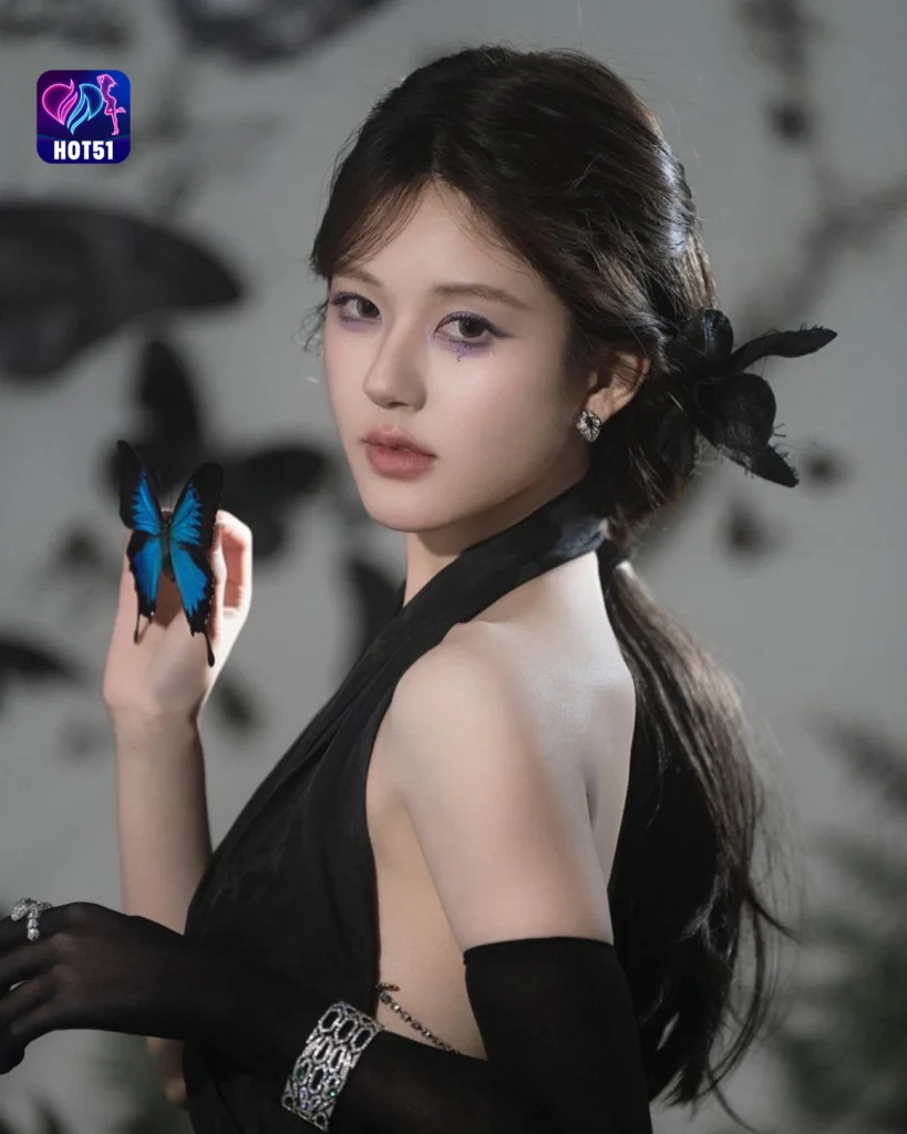 Zhao Lusi’s Stunning Photos on HOT51 Platform